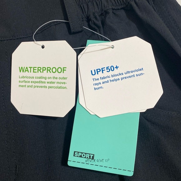 MASKERT Men’s Waterproof Stretch Cargo Shorts w UPF 50+ Size M - Picture 5 of 8